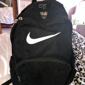 black nike backpack